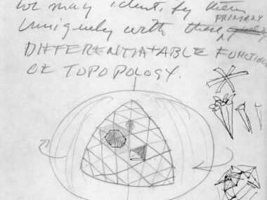 Inspiration: Modellskizze von Buckminster Fuller