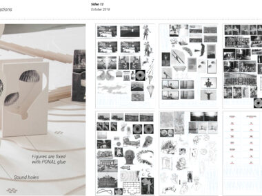 Produktion aller Bildvorlagen im Digitaldruck auf Finnpappe mit anschliessender Fräsung